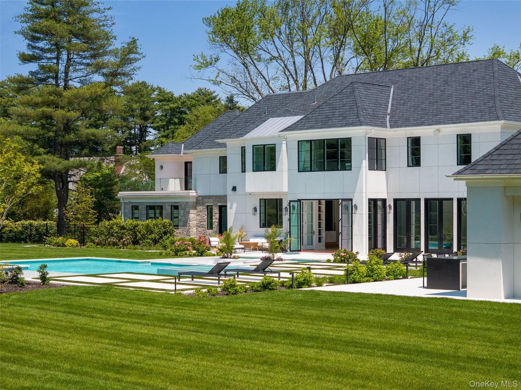Backyard, Exterior, Facade, Pool, French Provincial
