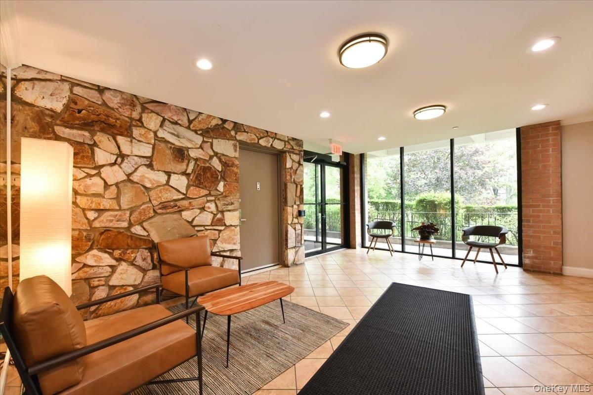 Interior, Recessed Lighting, Stone Walls