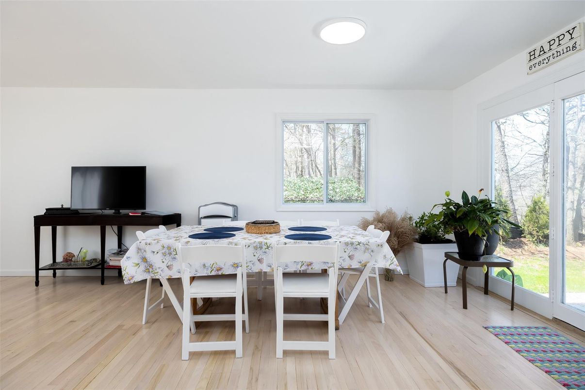 Dining room, Interior, Wood Texture Flooring