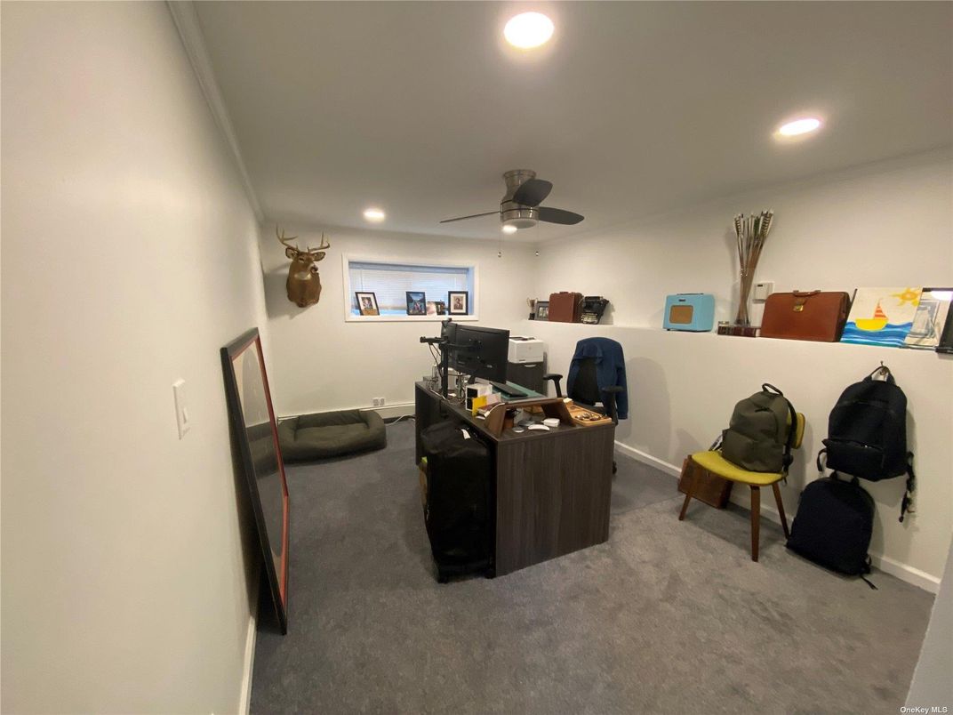 Home Office, Interior, Recessed Lighting