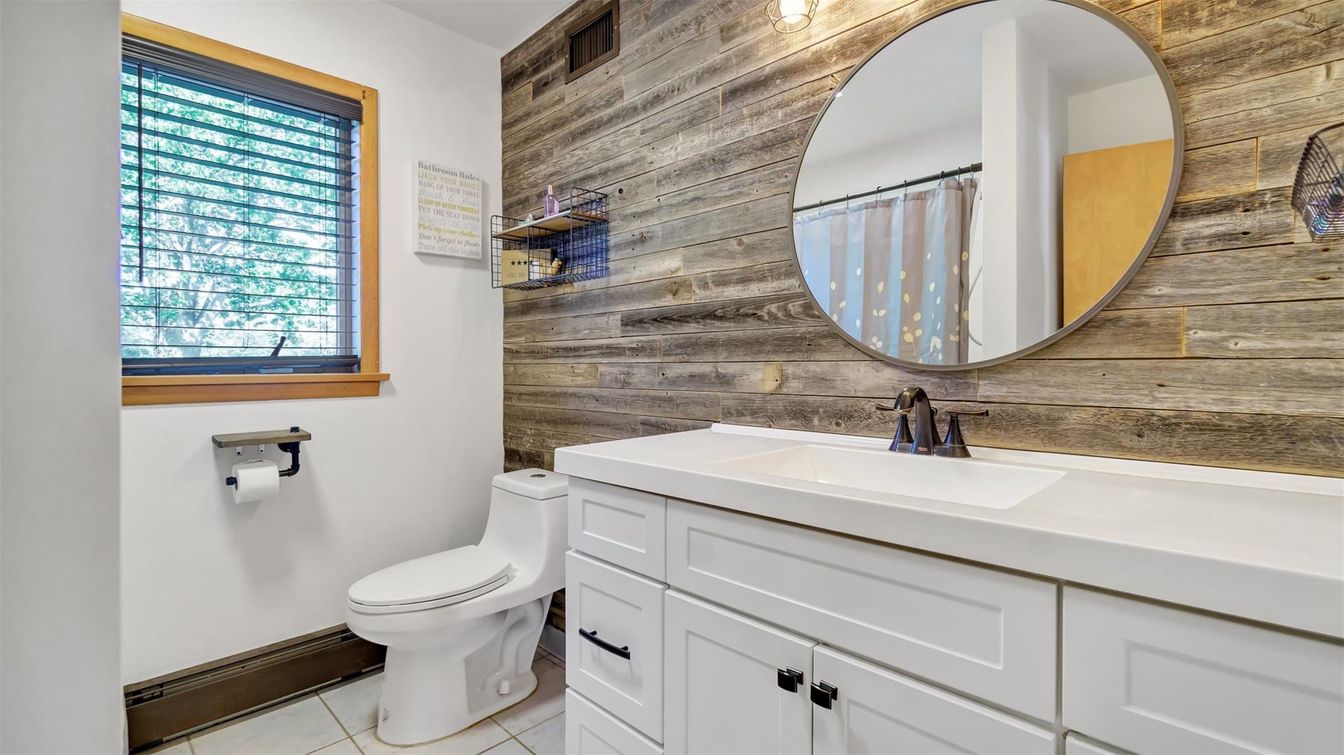 Bathroom, Interior, Wooden Walls