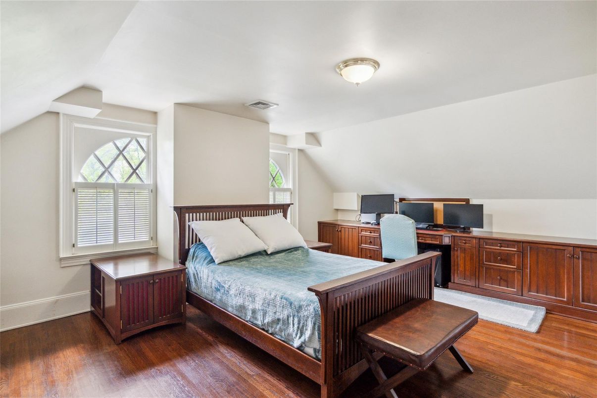 Bedroom, Home Office, Interior, Wood Texture Flooring