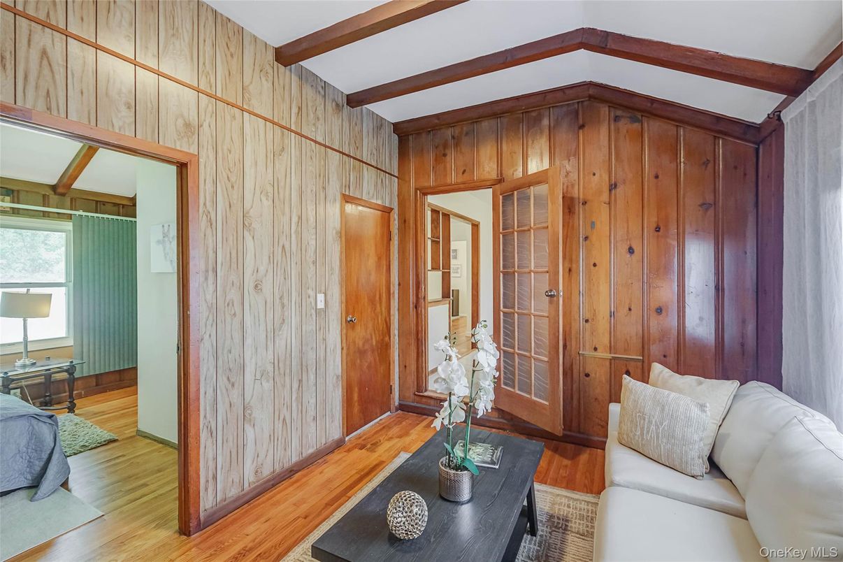 Interior, Living room, Wooden Beams, Wood Texture Flooring, Wooden Walls