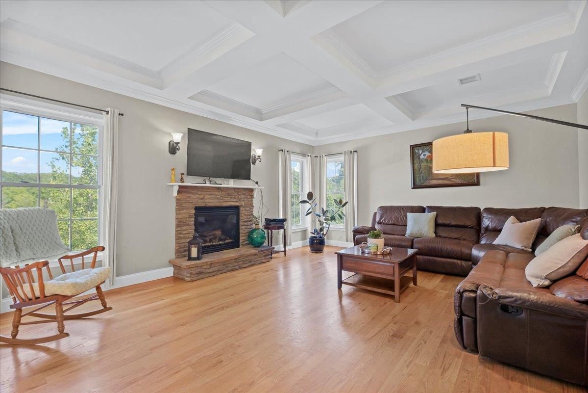 Fireplace, Interior, Living room, Wood Texture Flooring