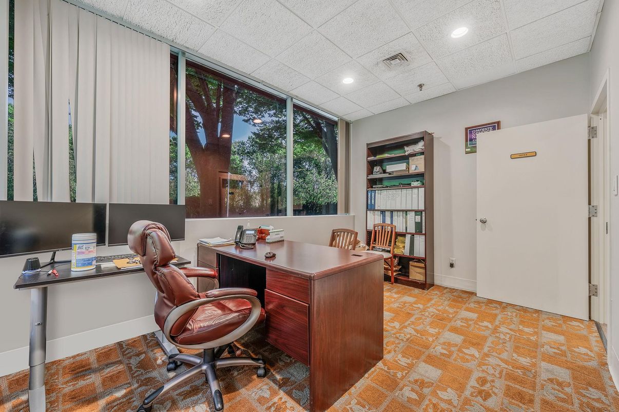 Home Office, Interior, Recessed Lighting