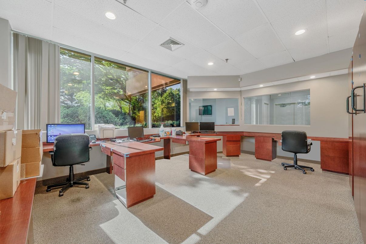 Home Office, Interior, Recessed Lighting