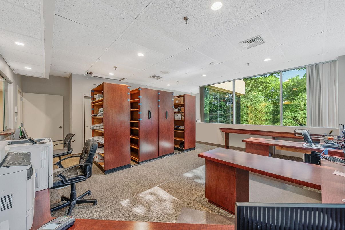 Home Office, Interior, Recessed Lighting