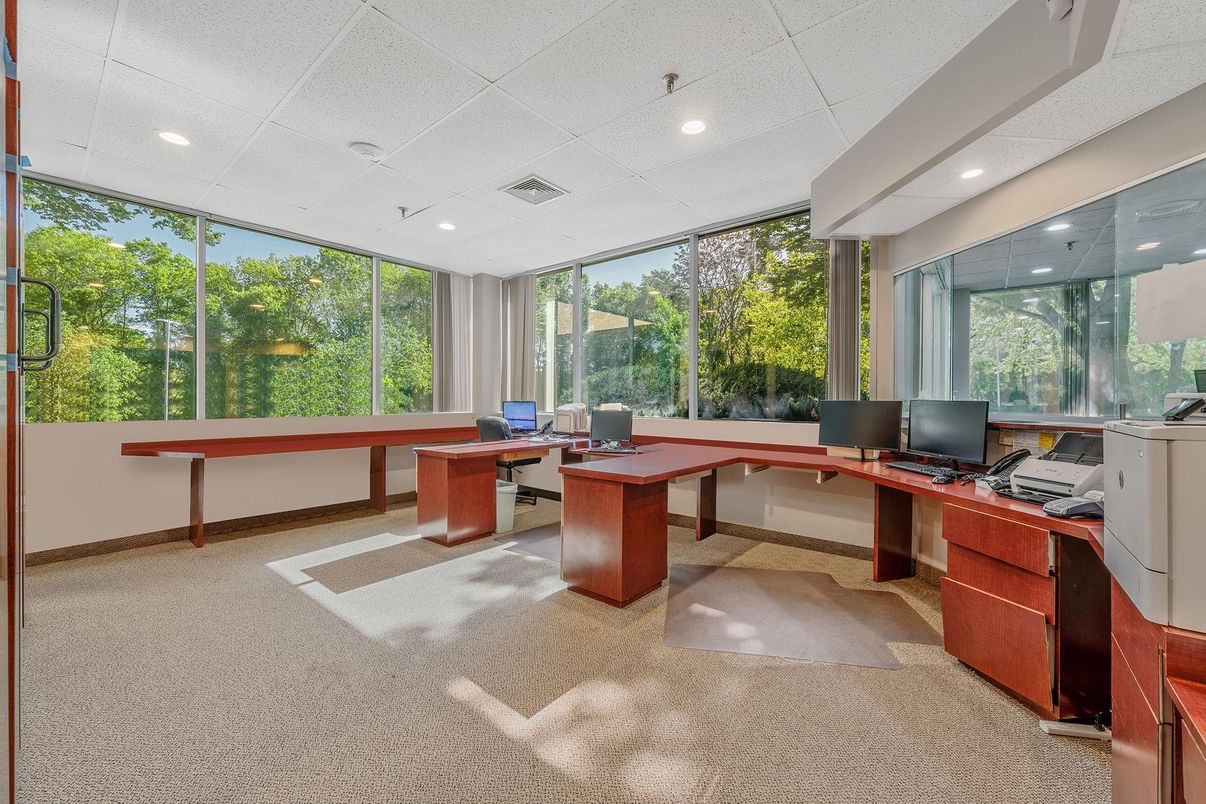 Home Office, Interior, Recessed Lighting