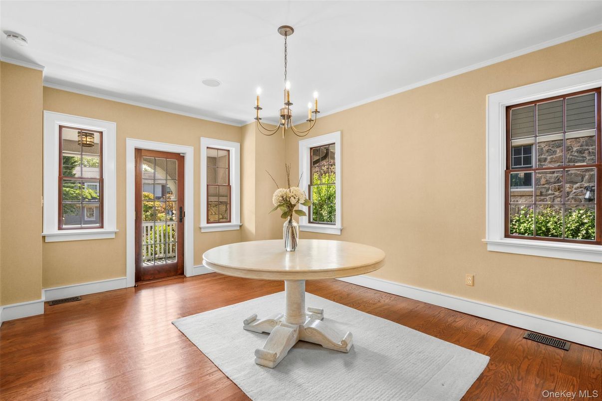 Chandelier, Interior, Wood Texture Flooring