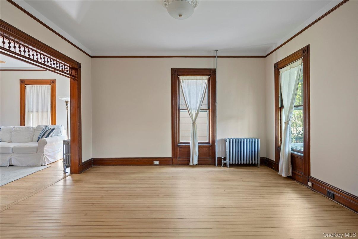 Empty room, Interior, Wood Texture Flooring