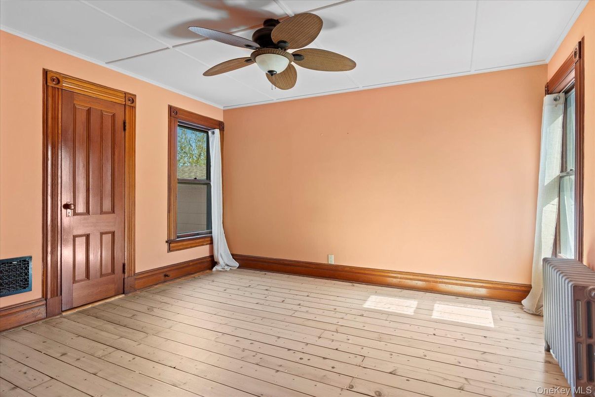 Empty room, Interior, Wood Texture Flooring