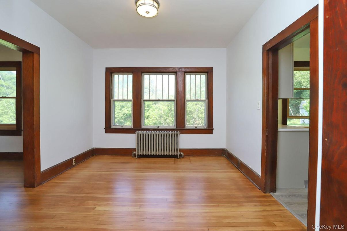 Empty room, Interior, Wood Texture Flooring