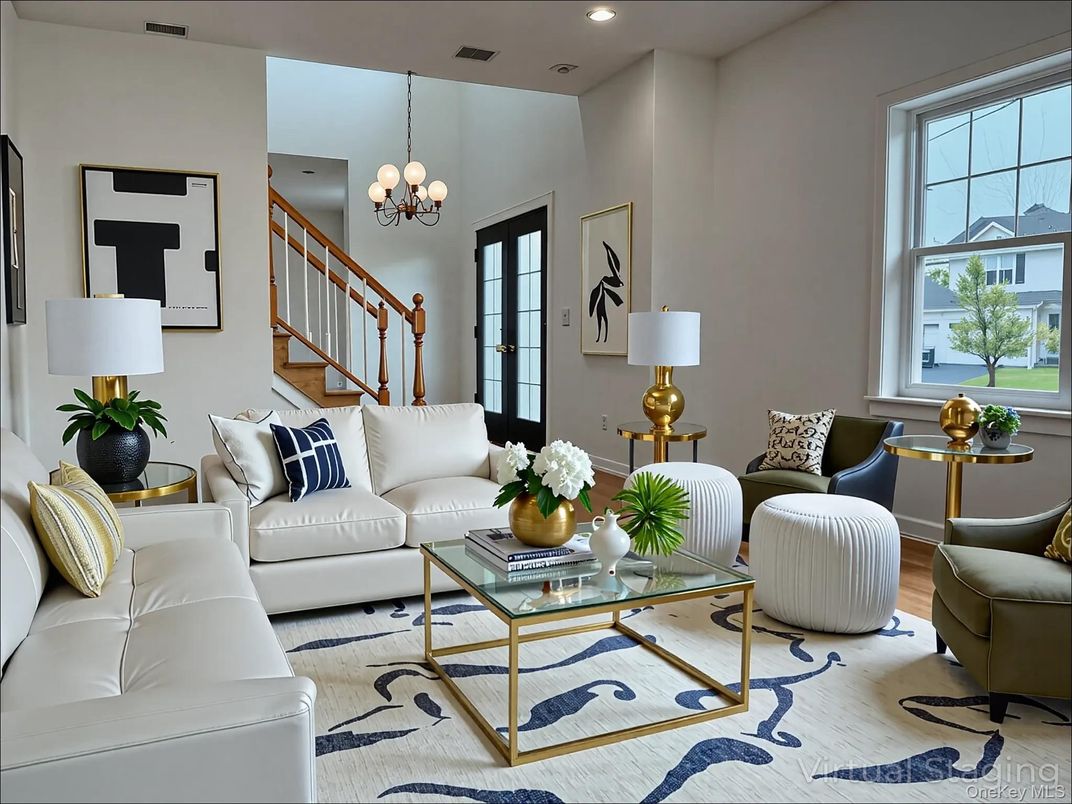 Chandelier, Interior, Living room, Recessed Lighting, Wood Texture Flooring