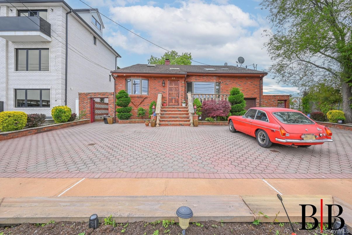 Exterior, Facade, Brick Facade, Tudor Revival