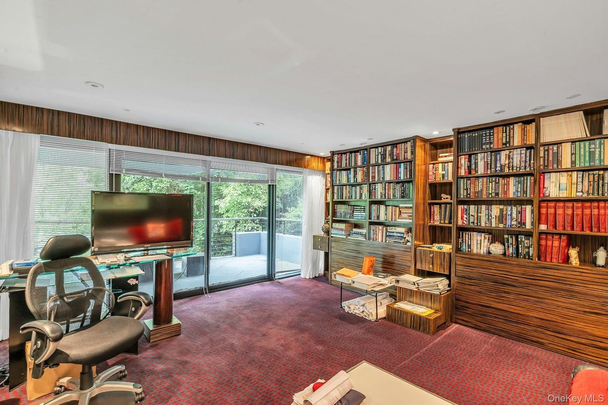 Home Office, Interior, Recessed Lighting