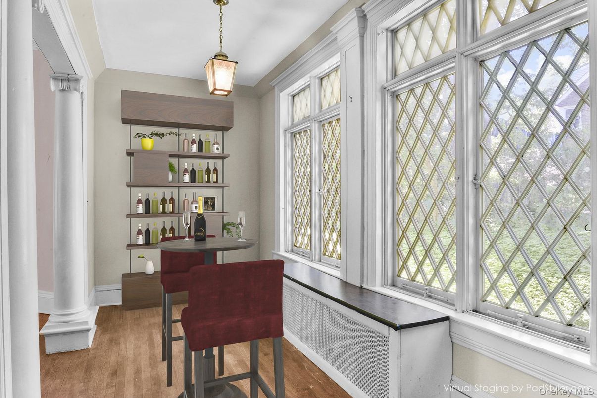 Interior, Pendant Lights, Wood Texture Flooring