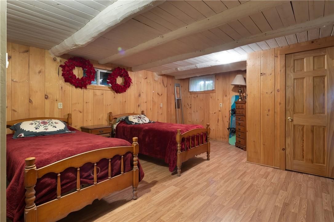 Bedroom, Interior, Wood Texture Flooring, Wooden Walls