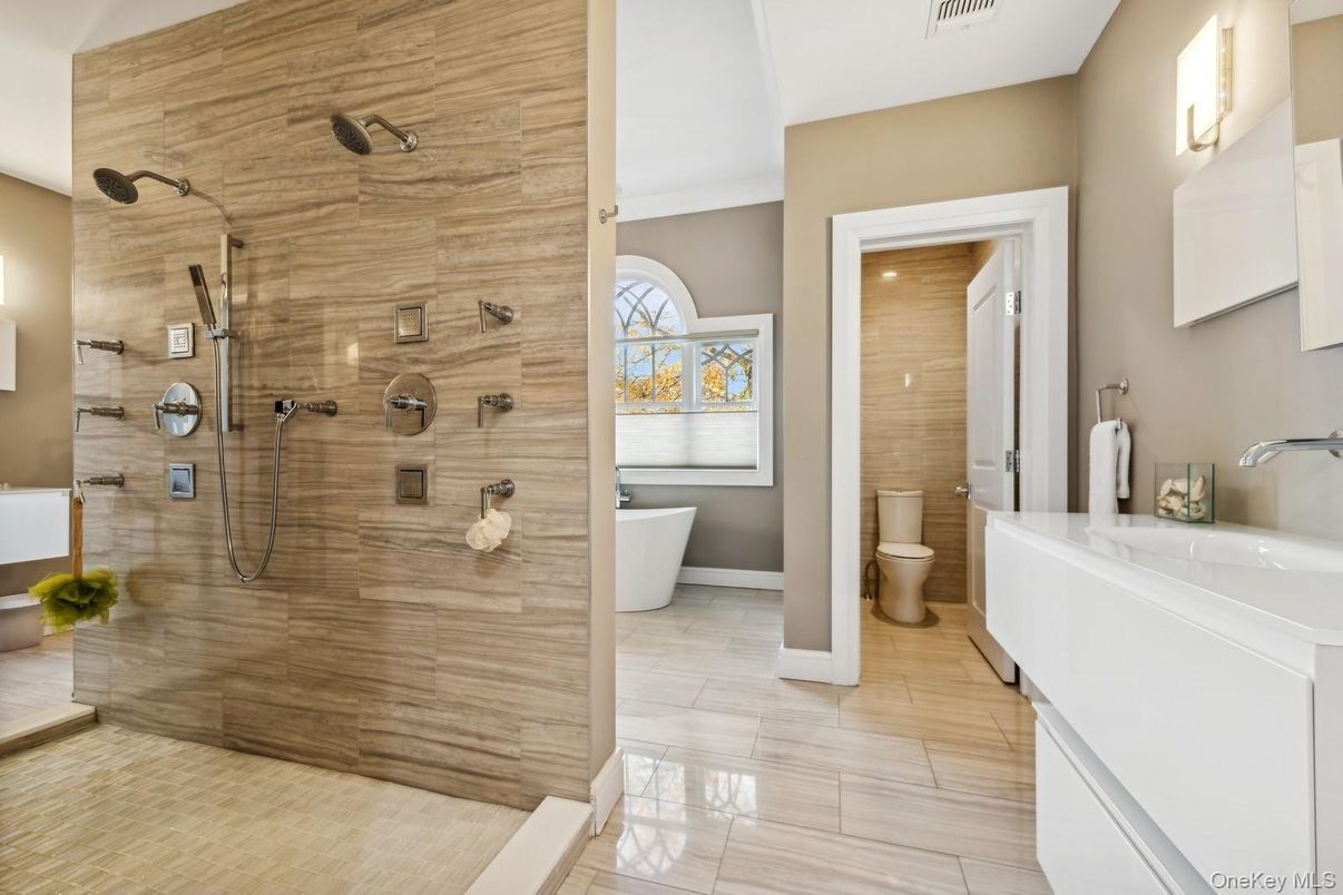 Bathroom, Interior, Wooden Walls