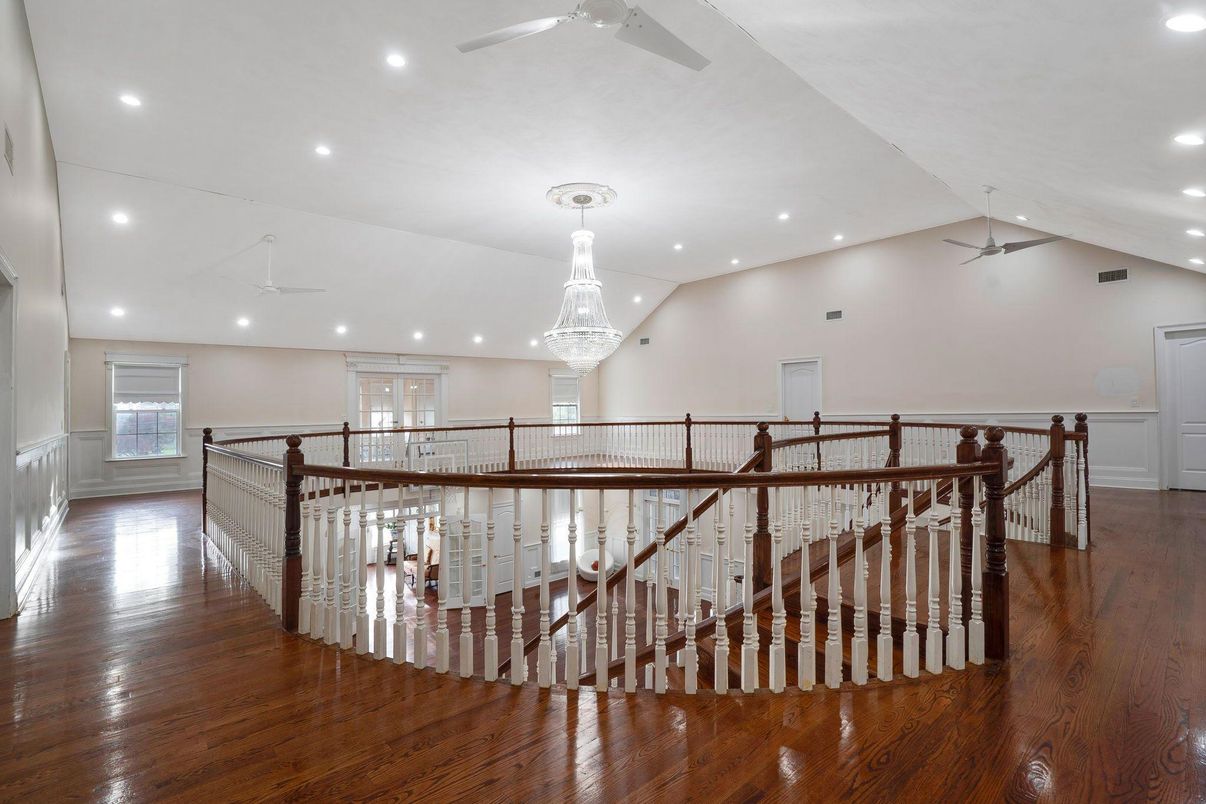Chandelier, Interior, Recessed Lighting, Wood Texture Flooring