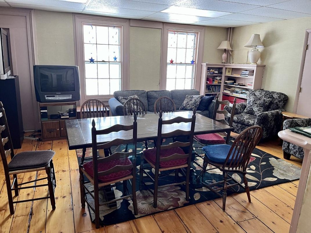 Dining room, Interior, Wood Texture Flooring