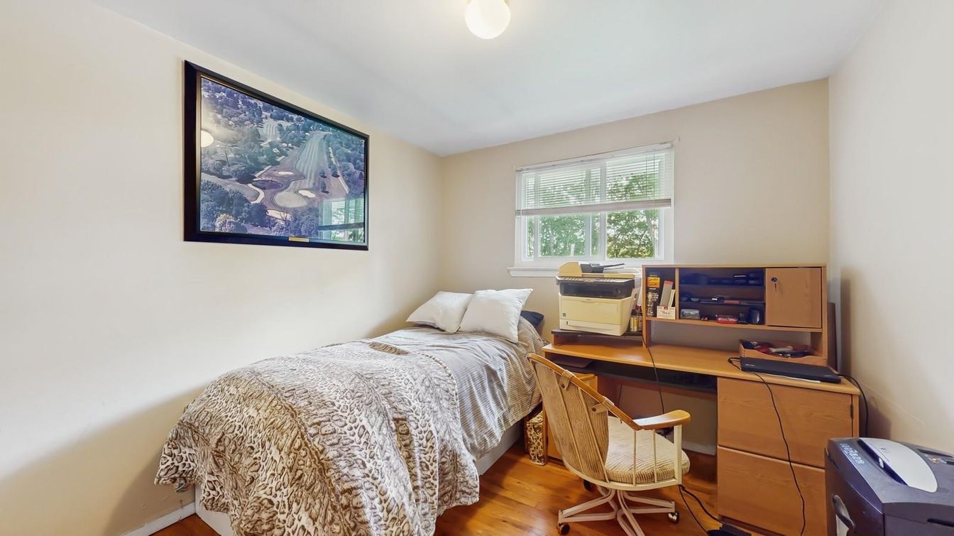 Bedroom, Home Office, Interior, Wood Texture Flooring