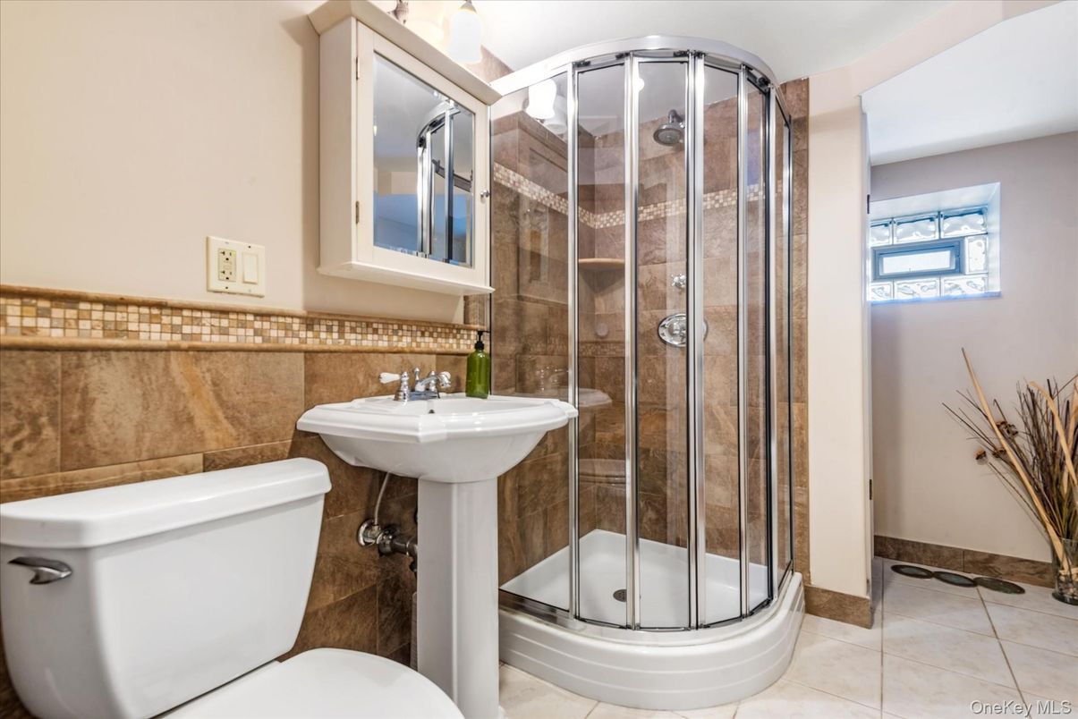 Bathroom, Glass Shower, Interior
