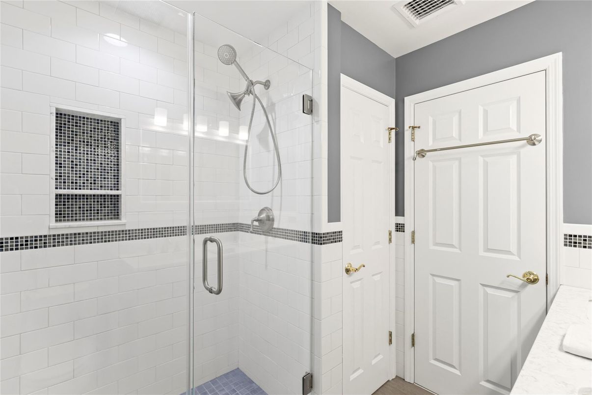 Bathroom, Glass Shower, Interior