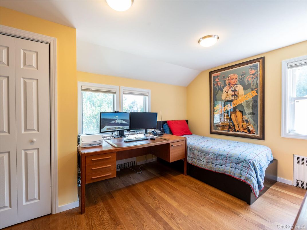 Bedroom, Home Office, Interior, Wood Texture Flooring