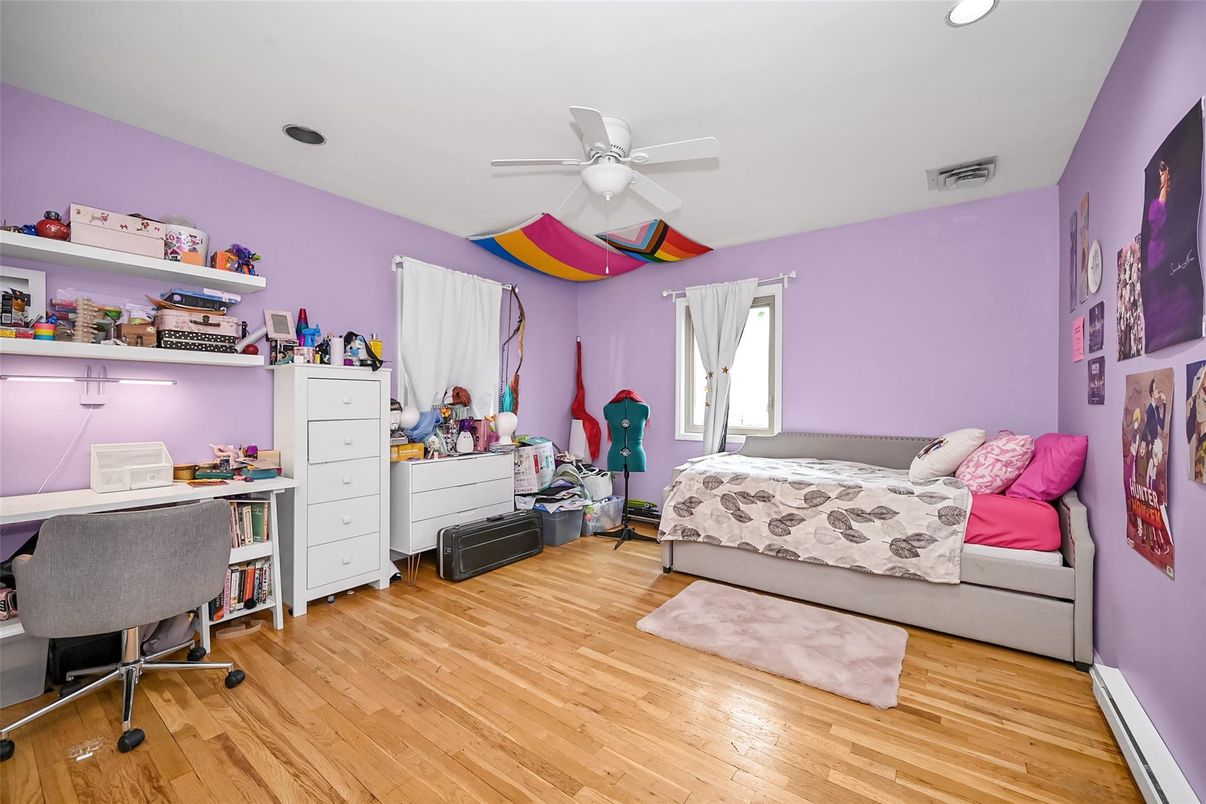 Bedroom, Home Office, Interior, Wood Texture Flooring