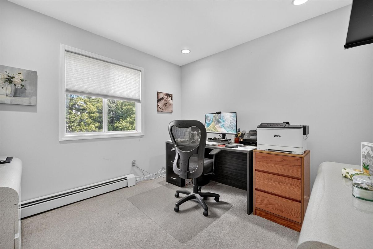 Home Office, Interior, Recessed Lighting