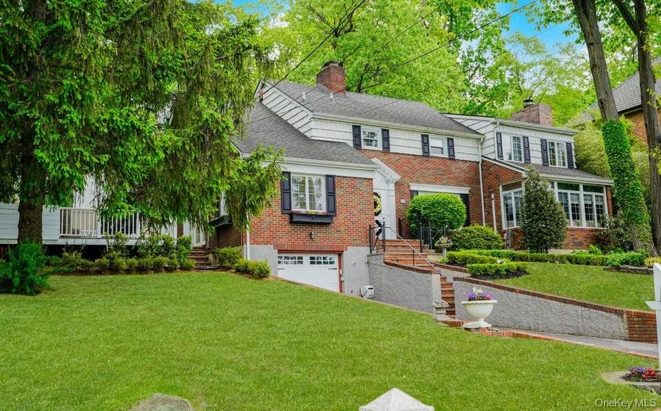 Attached, Exterior, Facade, Brick Facade, Cape Cod