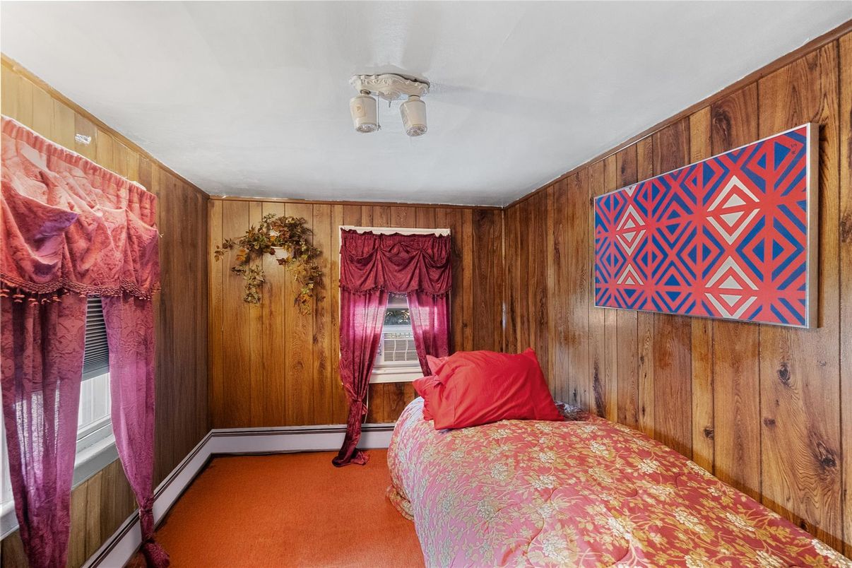 Bedroom, Interior, Wooden Walls
