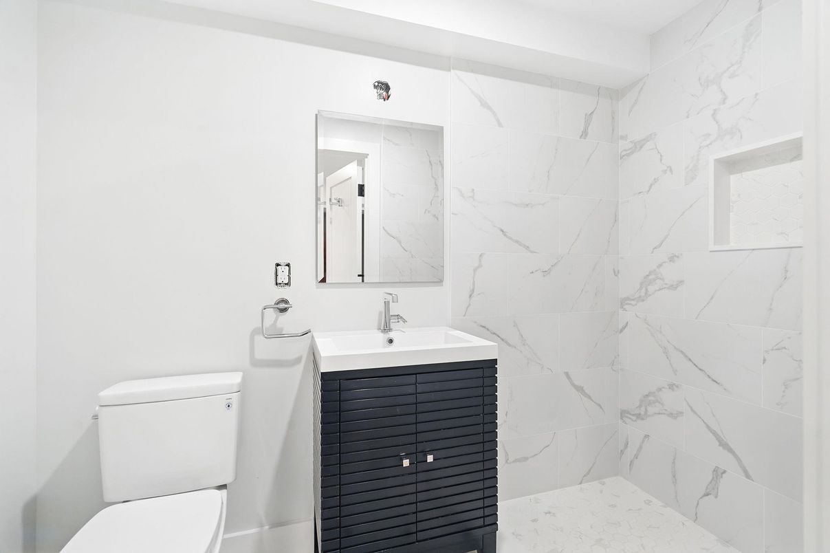 Bathroom, Interior, Marble Walls