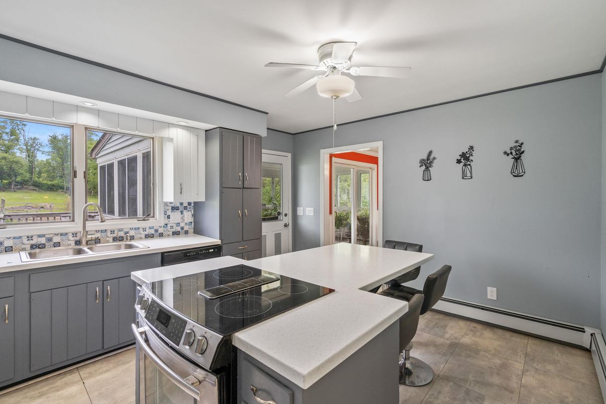 Dining room, Interior, Kitchen