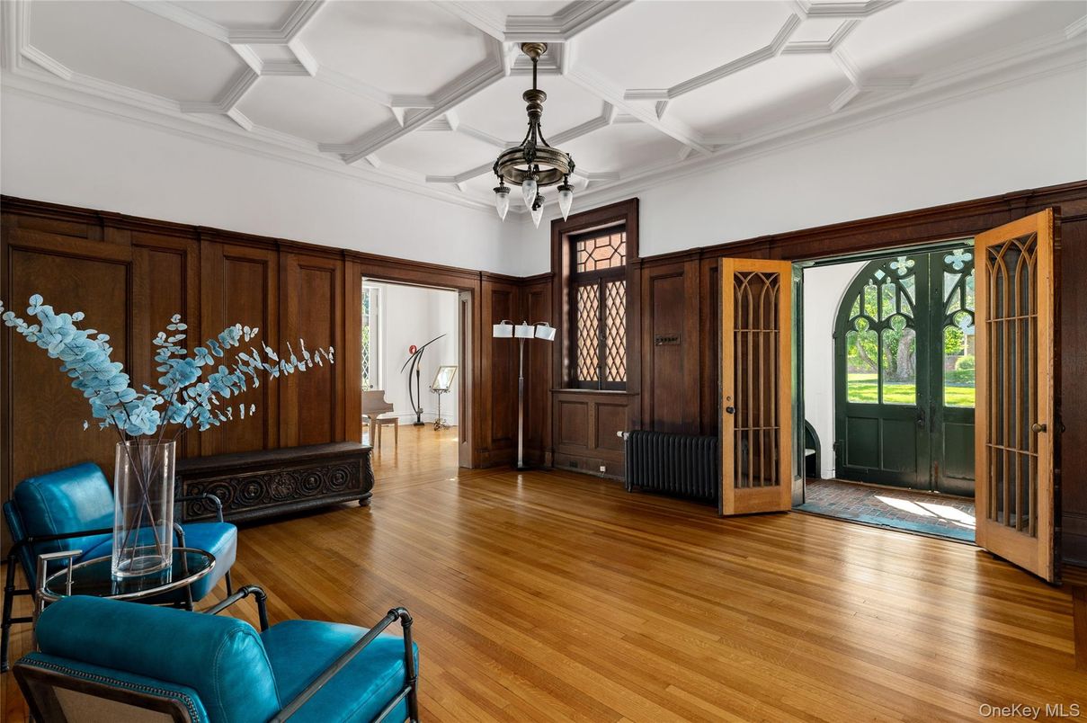 Empty room, Interior, Wood Texture Flooring