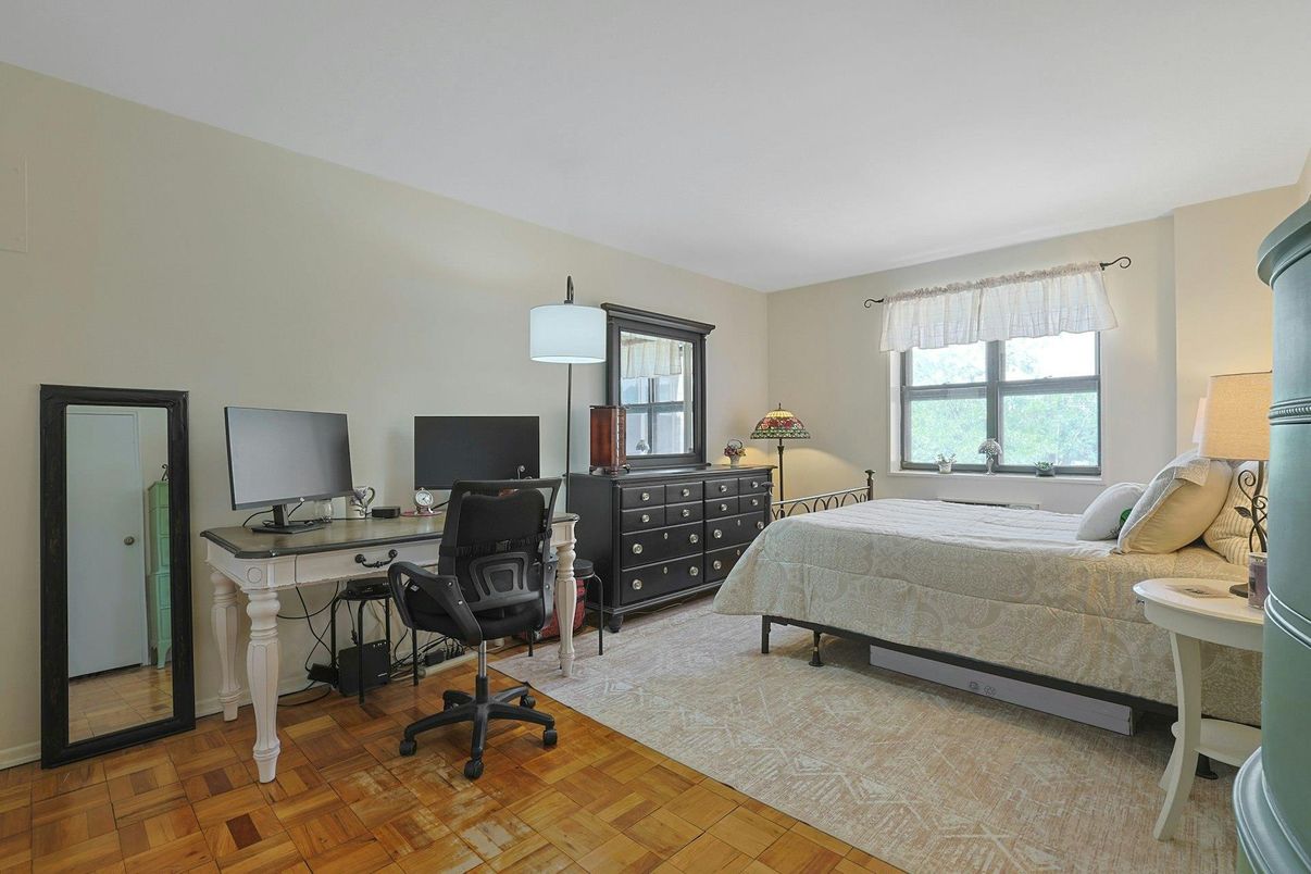 Bedroom, Home Office, Interior, Wood Texture Flooring