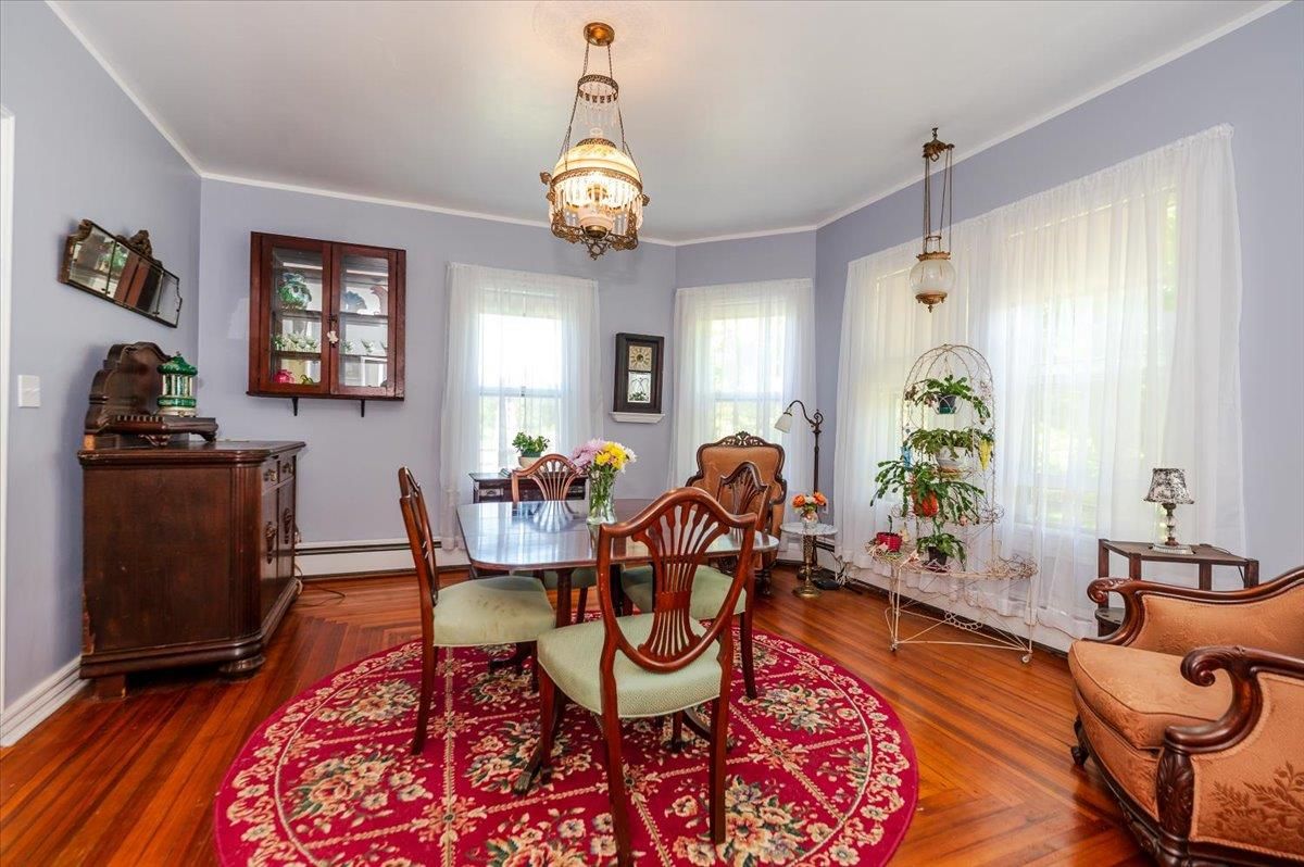 Chandelier, Dining room, Interior, Pendant Lights, Wood Texture Flooring