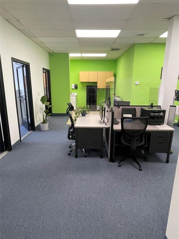 Home Office, Interior, Recessed Lighting