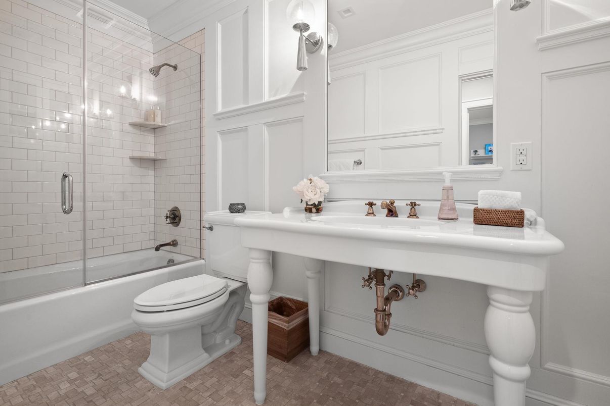 Bathroom, Glass Shower, Interior