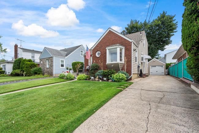 Backyard, Detached Garage, Exterior, Facade, Brick Facade, Tudor Revival