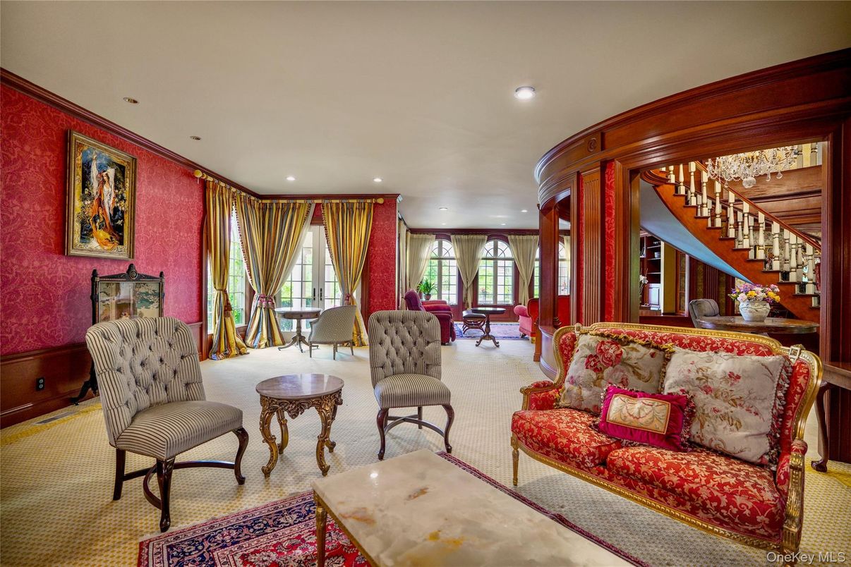Dining room, Interior, Living room, Recessed Lighting
