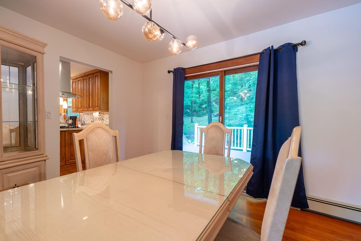 Dining room, Interior, Wood Texture Flooring