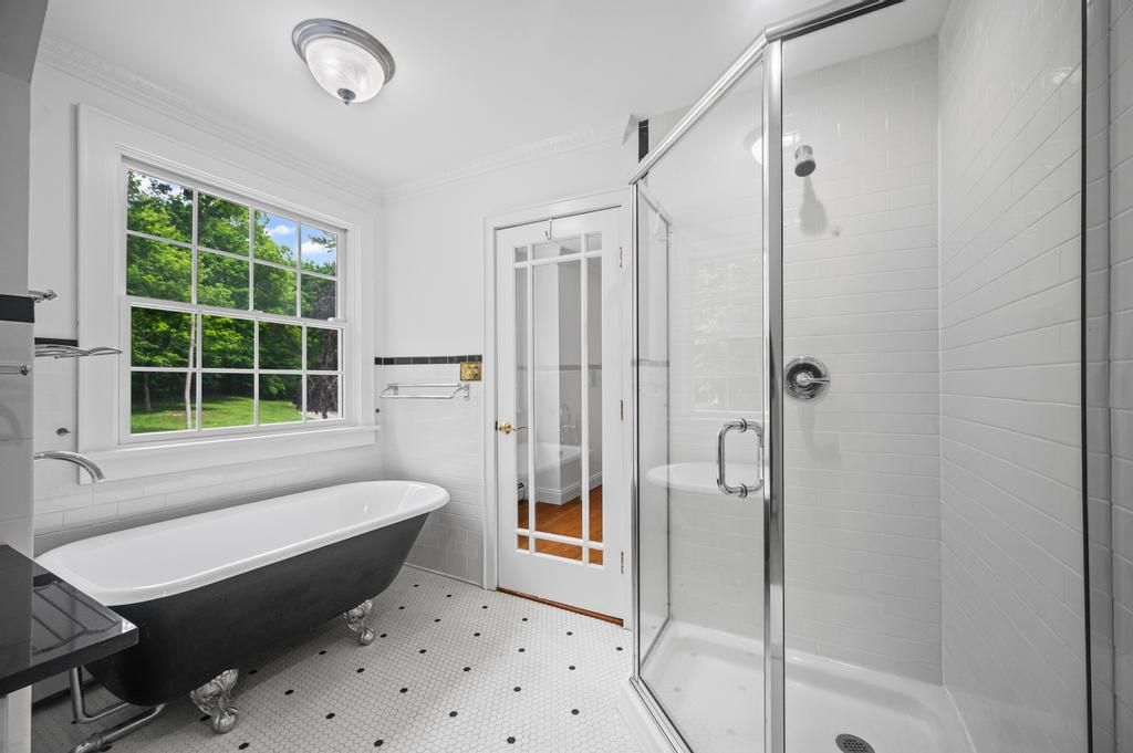 Bathroom, Free Standing Baths, Glass Shower, Interior