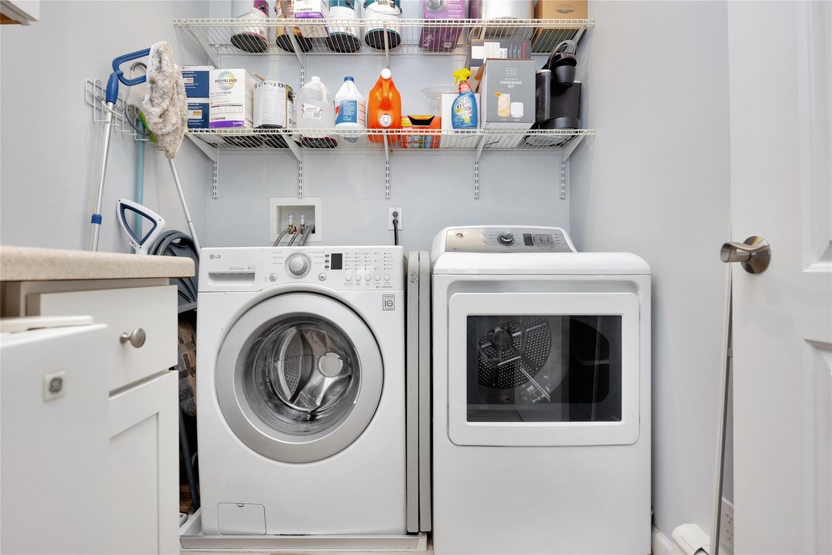 Interior, Utility Closets, Washer
