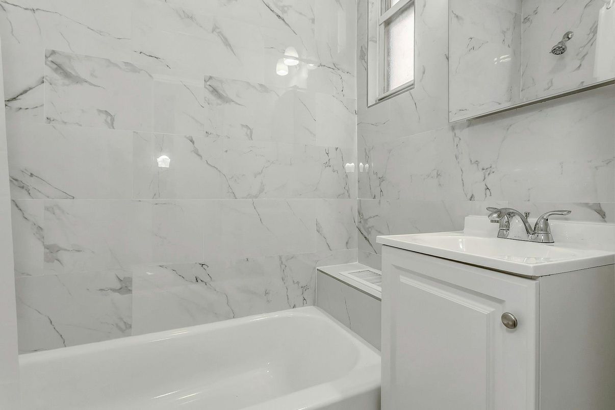 Bathroom, Interior, Marble Walls