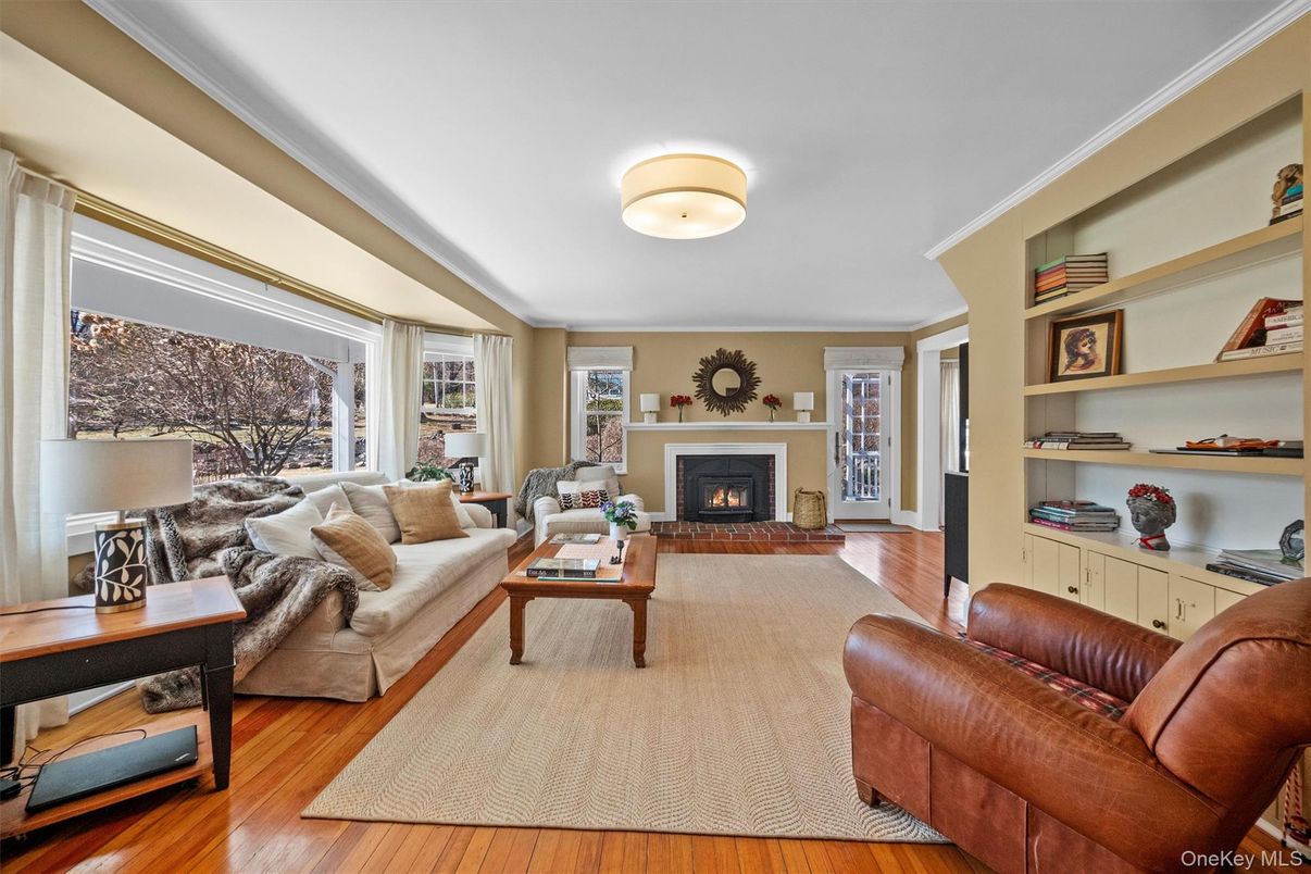 Fireplace, Interior, Living room, Wood Texture Flooring