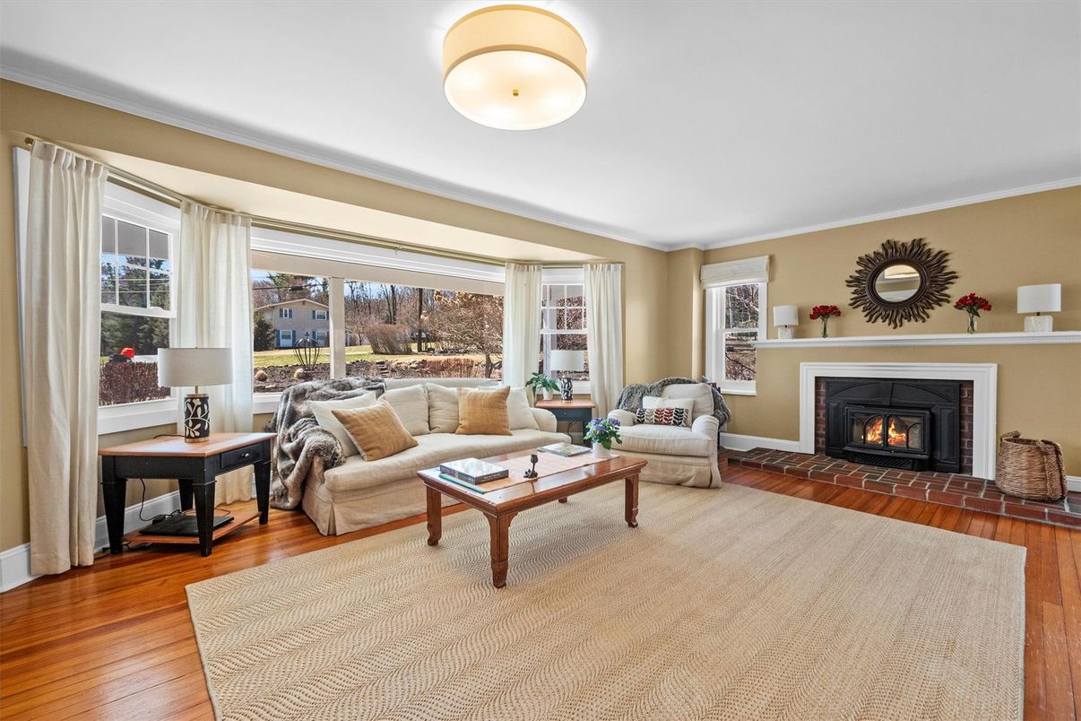 Fireplace, Interior, Living room, Wood Texture Flooring
