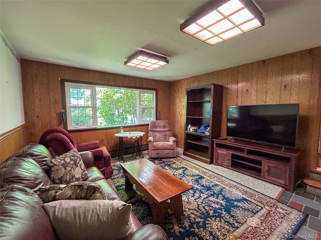 Interior, Living room, Wooden Walls