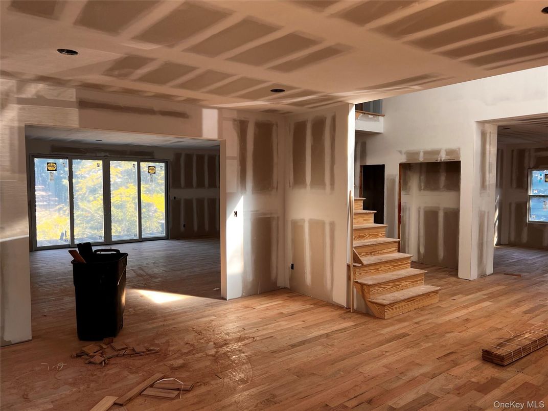 Empty room, Interior, Wood Texture Flooring
