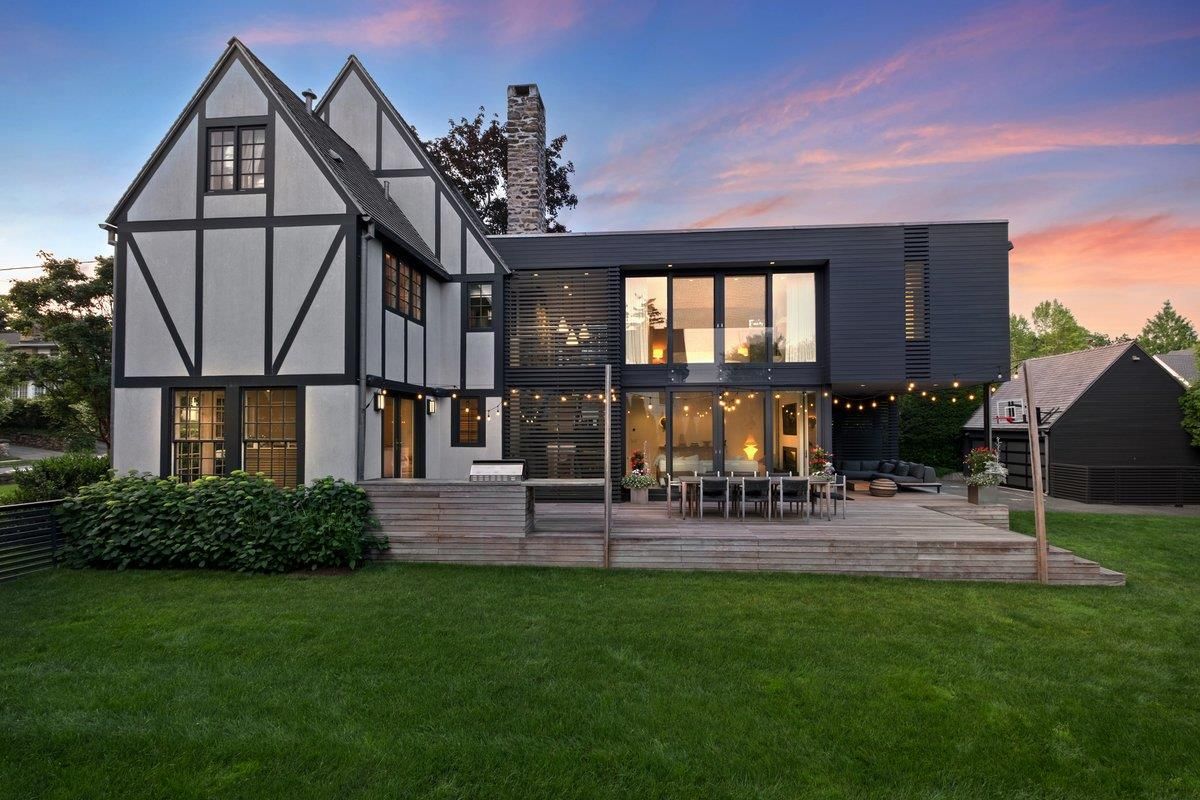 Backyard, Exterior, Facade, Tudor Revival
